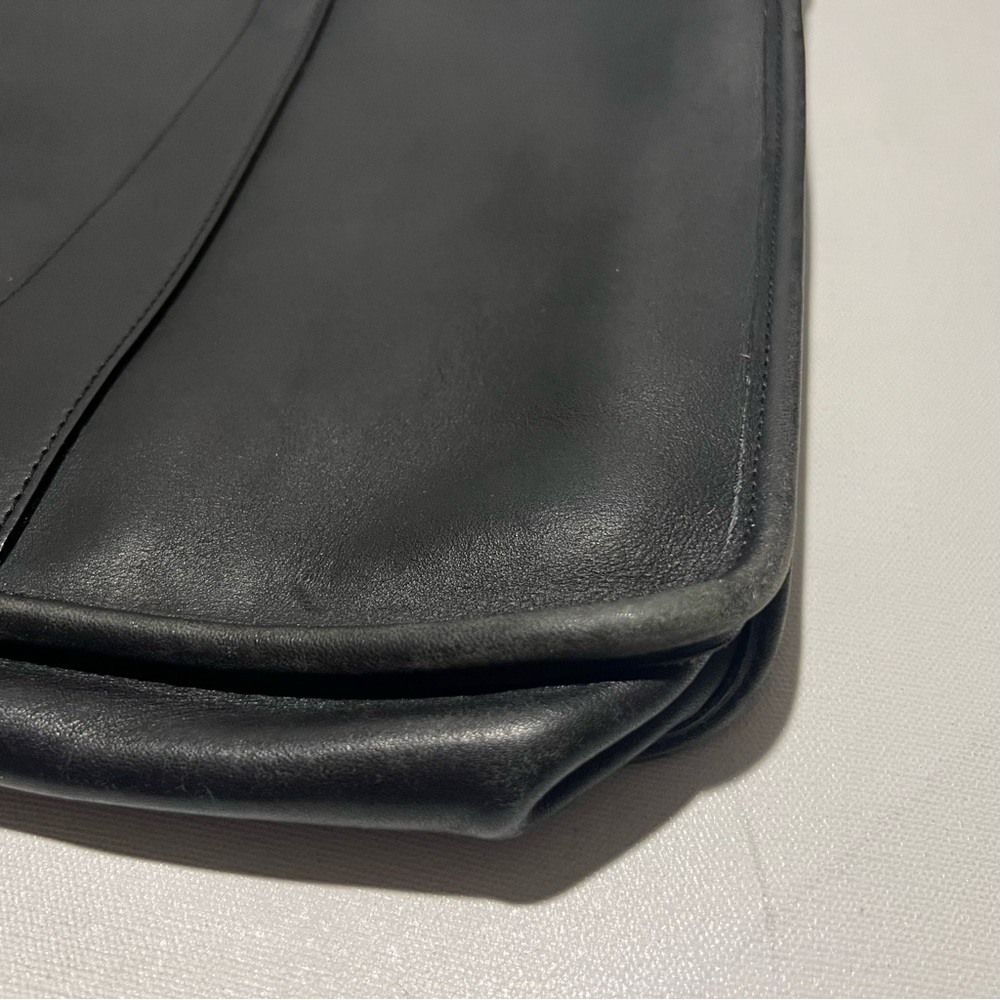 Coach vintage embassy briefcase black leather 5283 - Picture 5 of 8